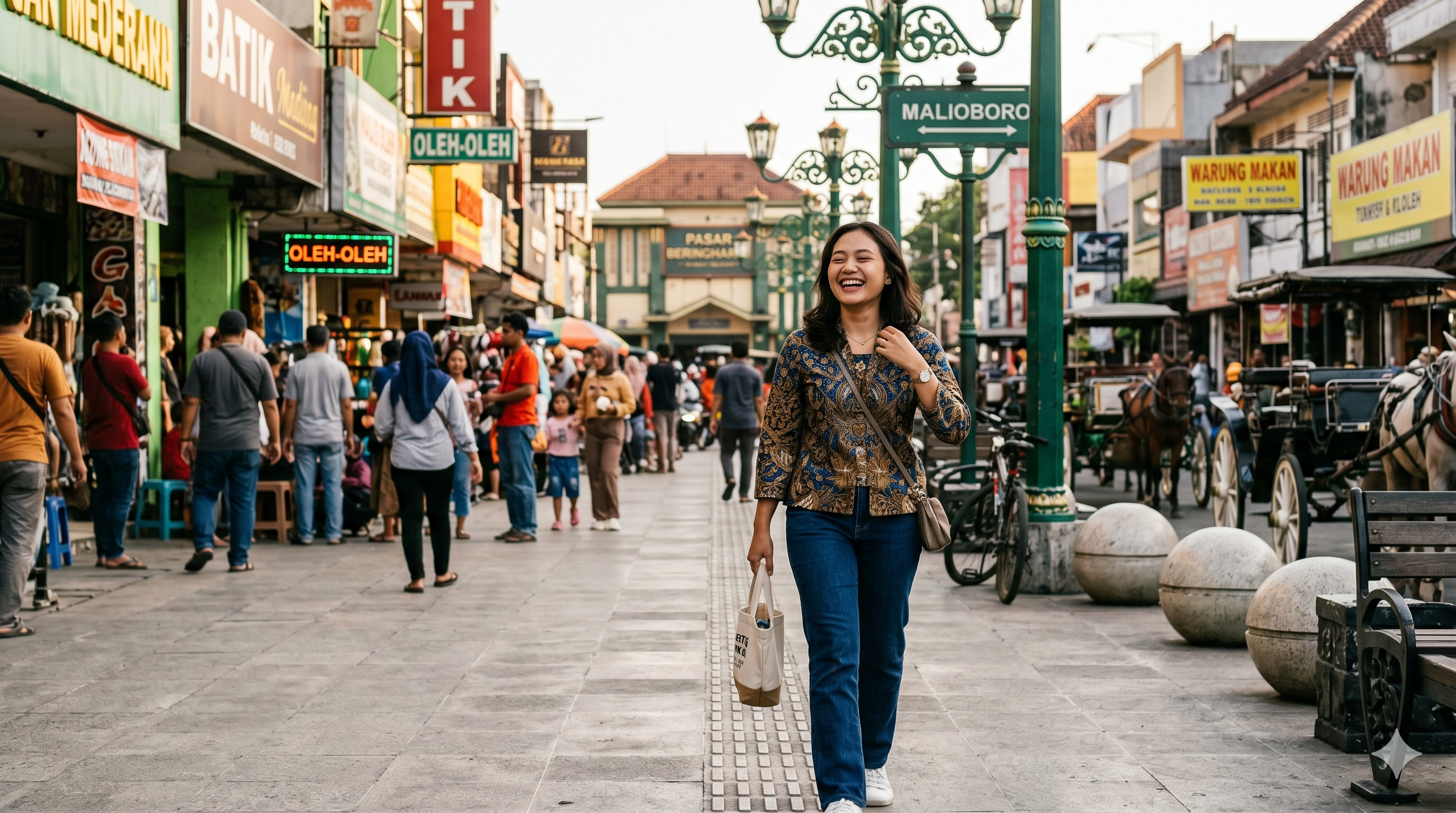 Mengantar Turis Solo ke Malioboro